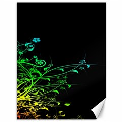 Abstract Colorful Plants Canvas 36  X 48   by BangZart