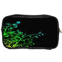 Abstract Colorful Plants Toiletries Bags by BangZart