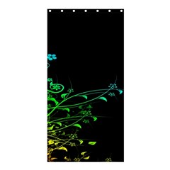 Abstract Colorful Plants Shower Curtain 36  X 72  (stall)  by BangZart