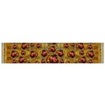 Angels In Gold And Flowers Of Paradise Rocks Flano Scarf (Small) Front