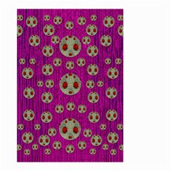 Ladybug In The Forest Of Fantasy Small Garden Flag (two Sides) by pepitasart