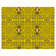 Stars And Flowers In The Forest Of Paradise Love Popart Double Sided Flano Blanket (medium)  by pepitasart