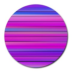 Cool Abstract Lines Round Mousepads by BangZart