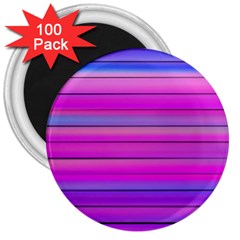 Cool Abstract Lines 3  Magnets (100 Pack) by BangZart