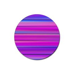 Cool Abstract Lines Rubber Coaster (round)  by BangZart