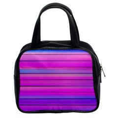 Cool Abstract Lines Classic Handbags (2 Sides) by BangZart