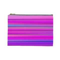 Cool Abstract Lines Cosmetic Bag (large)  by BangZart