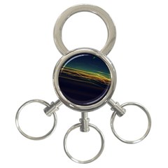 Night Lights 3-ring Key Chains by BangZart