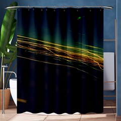 Night Lights Shower Curtain 60  X 72  (medium)  by BangZart