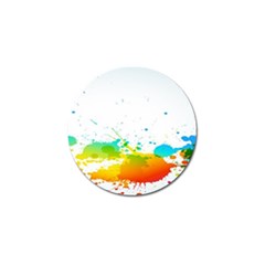 Colorful Abstract Golf Ball Marker (4 Pack) by BangZart