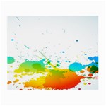 Colorful Abstract Small Glasses Cloth (2-Side) Front