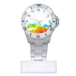 Colorful Abstract Plastic Nurses Watch Front