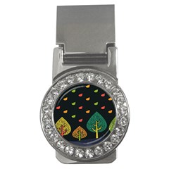 Vector Color Tree Money Clips (cz)  by BangZart