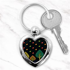 Vector Color Tree Key Chains (heart)  by BangZart