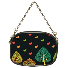 Vector Color Tree Chain Purses (two Sides)  by BangZart