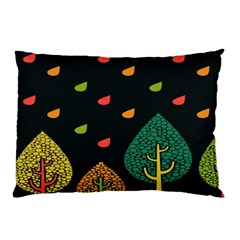 Vector Color Tree Pillow Case by BangZart