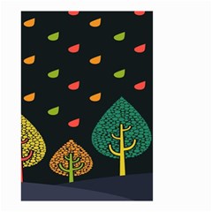 Vector Color Tree Small Garden Flag (two Sides) by BangZart