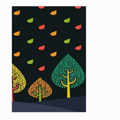 Vector Color Tree Large Garden Flag (two Sides) by BangZart