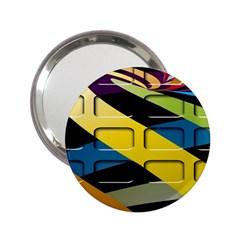 Colorful Docking Frame 2 25  Handbag Mirrors by BangZart