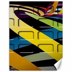 Colorful Docking Frame Canvas 12  X 16   by BangZart