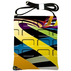 Colorful Docking Frame Shoulder Sling Bags by BangZart