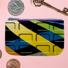 Colorful Docking Frame Large Coin Purse