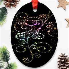 Sparkle Design Ornament (oval) by BangZart