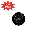 Sparkle Design 1  Mini Buttons (100 pack)  Front