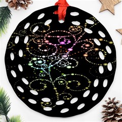 Sparkle Design Ornament (round Filigree) by BangZart