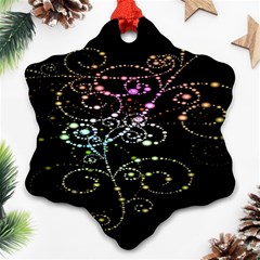 Sparkle Design Ornament (snowflake) by BangZart