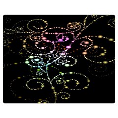 Sparkle Design Double Sided Flano Blanket (medium)  by BangZart