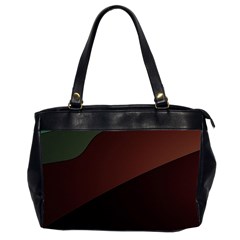 Color Vague Abstraction Office Handbags (2 Sides)  by BangZart