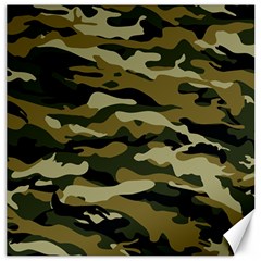 Military Vector Pattern Texture Canvas 16  X 16   by BangZart