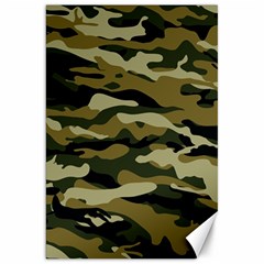 Military Vector Pattern Texture Canvas 20  X 30   by BangZart