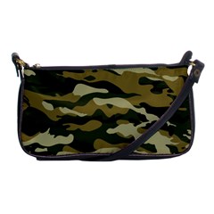 Military Vector Pattern Texture Shoulder Clutch Bags by BangZart