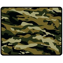 Military Vector Pattern Texture Double Sided Fleece Blanket (medium)  by BangZart