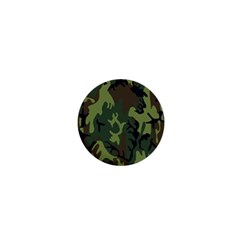 Military Camouflage Pattern 1  Mini Buttons by BangZart