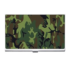 Military Camouflage Pattern Business Card Holders by BangZart