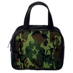 Military Camouflage Pattern Classic Handbags (2 Sides) Back