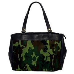 Military Camouflage Pattern Office Handbags