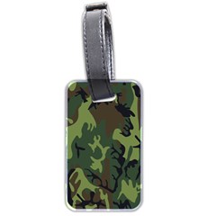 Military Camouflage Pattern Luggage Tags (two Sides) by BangZart