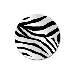 White Tiger Skin Magnet 3  (round) by BangZart