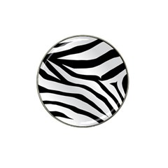 White Tiger Skin Hat Clip Ball Marker by BangZart