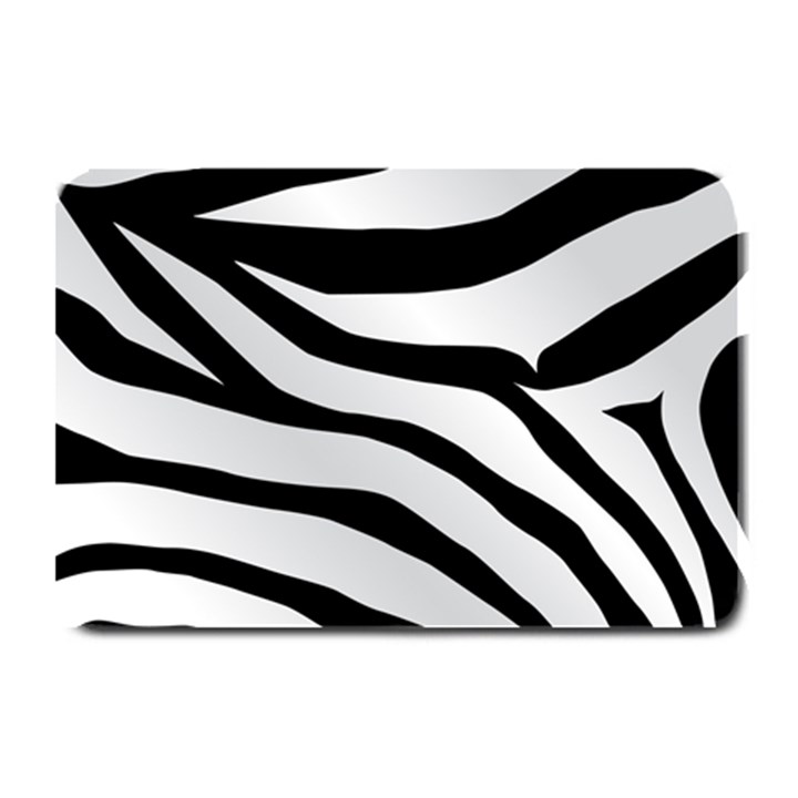 White Tiger Skin Plate Mats