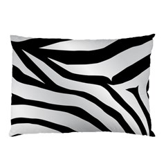 White Tiger Skin Pillow Case by BangZart