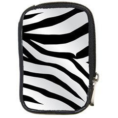 White Tiger Skin Compact Camera Cases by BangZart