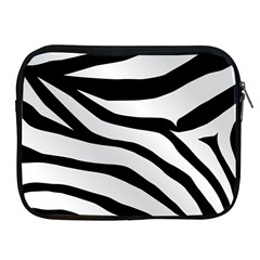 White Tiger Skin Apple Ipad 2/3/4 Zipper Cases by BangZart