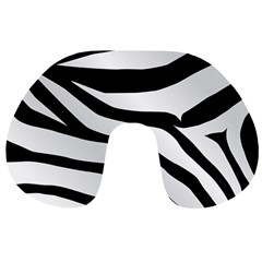 White Tiger Skin Travel Neck Pillows by BangZart