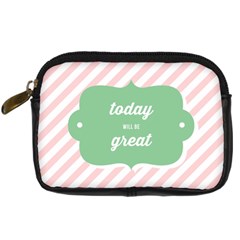 Today Will Be Great Digital Camera Cases by BangZart