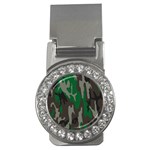 Army Green Camouflage Money Clips (CZ)  Front